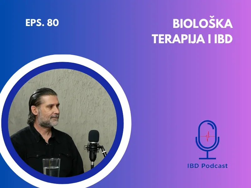 Dr Zoran Milenković, Biološka terapija i IBD | IBD podcast EP080, Stetoskop, UKUKS