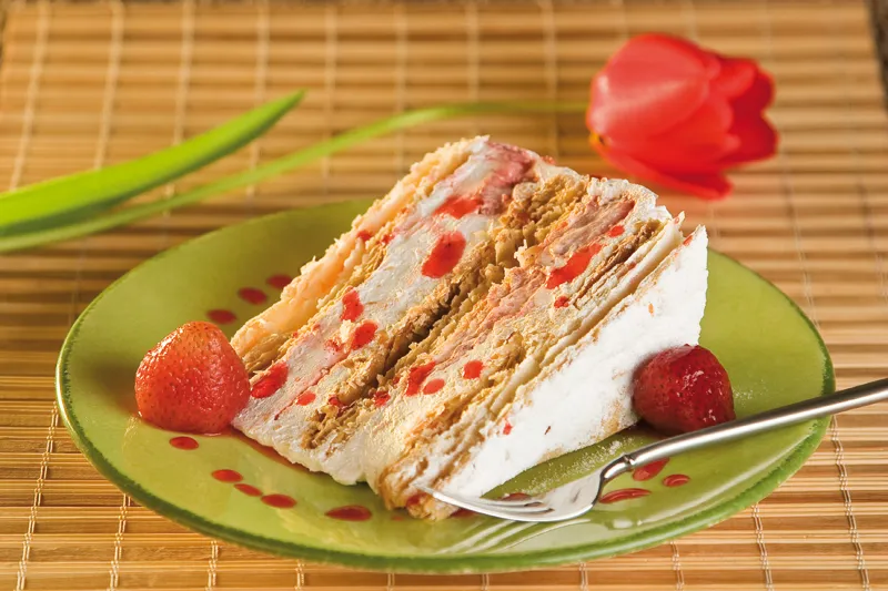 Voćna torta od lisnatog testa